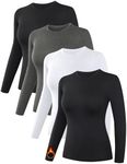 Dalavch 4 Pack Women’s Thermal Shir