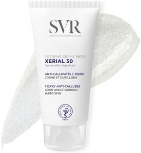 SVR Xerial 50 Extreme Foot Cream With Salicylic Acid & 50% Pure Urea For Severely Dry, Cracked, Rough, Stubborn Hard Skin Prone To Corns And Calluses. Relief For Extremely Dry Feet 1.7 Fl.oz.