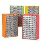 Diamond Hand Polishing Pads,4 Pcs/Set Diamond Sanding Blocks Hand Pads Foam Backing for Tile Stone Marble Concrete Ceramics Granite Glass Wet Dry 60# 100# 200# 400# Grit