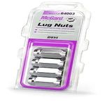 McGard 64003 Chrome Cone Seat Style Lug Nuts (M12 x 1.25 Thread Size) - Set of 4