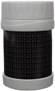 Bentology Stainless Steel Insulated Lunch 13 oz Jar for Kids –Large Leak-Proof Storage Container for Hot & Cold Food, Soups, Liquids - BPA Free - Fits Most Lunch Boxes and Bags - Black