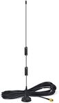 Bingfu Dual Band VHF UHF 136-174MHz 400-470MHz Ham Radio Antenna Handheld Two Way Radio Magnetic Base SMA Male Antenna for YAESU VERTAX VX-3R VX-5R VX-6R VX-7R BaoFeng UV-3R Ham Radio Walkie Talkie