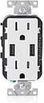 Leviton T5632-W Type-A USB In-Wall 