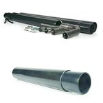 Camco 44461 Gen-Turi RV Generator Exhaust Venting System + Camco 44872 18-Inch Extension with Coupler for Gen-Turi Generator Exhaust System Bundle