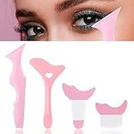 4Pcs Eyeliner Stencils Reusable Sil