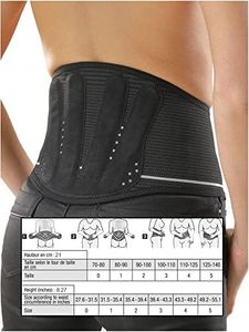 Gibaud Lombogib Underwear Ceinture Lombaire Noire 21 cm - Taille 2