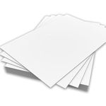 A4 White Colour Paper 80gsm Sheets Double Sided Printer Paper Copier Origami Flyers Drawing School Office Printing 210mm x 297mm (A4 White Paper - 80gsm - 50 Sheets)