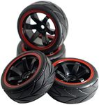 ShareGoo 12mm Hex Wheel Rims & Rubb