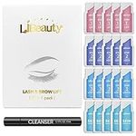 Libeauty Lash Lift Kit Brow Lamination Kit Eyelash Perm Sachet Disposable Upgraded Version Professional Eyebrow Lifting Semi-Permanent Curling Perming Set