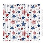 United States Shower Curtain, Independence Day Decorative Shower Curtain, July 4th Shower Curtain for Bathroom, Veterans Day Patriotic Shower Curtain,Bathroom Decor Curtain with 12 Hooks, 70" x 78"