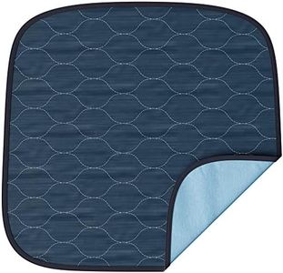 Waterproof Seat Protector (17.7 x 17.7)” - Blue Absorbent Seat Covers - Waterproof Chair Pad for Incontinence Washable - Chair Pad Protectors - Incontinence Pads for Kids, Pets, Adults, & Seniors