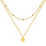 Mealguet Jewelry Friends Gold Necklaces