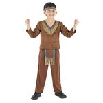 Dress Up America Indian Boy Costume - Product Comes Complete with: Shirt, Pants and Headpiece (Small)