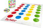 TWISTER Hasbro 98831 Twister- now with Air Moves- on the floor party game- 2 Plus Players- Family Board Games and Toys for Kids, Boys, Girls- Ages 6+, White, Blue, Red, Green, Yellow, Height: 1.7 m