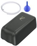 Uniclife Aquarium Air Pump Battery-Operated with Air Stone and Airline Tubing Portable Outdoor Fishing Oxygen Pump