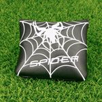 Qurygin Mallet Spider Putter Magnetic - Mallet Putter Headcover | Square Golf Club Covers, Putter Head Covers, Golf Headcover with Magnetic Closure for Golf Lovers