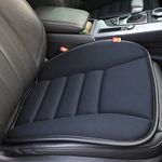 Domic Car Seat Cushion Pad For Car Driver Seat Office Chair Home Use Memory Foam Seat Cushion Black