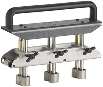 Three Station Roller, Roofing Sheet Metal Bender at 0-90 Angle, Metal Bending Tool for Bending 0.01‑0.04 Inch (0.3‑1.0mm) and Folding Height of 1/2‑5 Inch (13‑130mm)