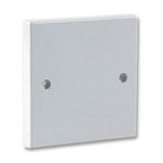 kenable 1 Gang Blanking Plate for Single Gang Back Box White Finish + Screws