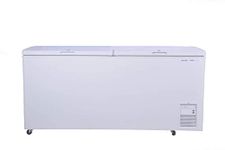 Voltas 405 DD CF Double Door Deep Freezer, 405 Liters, White