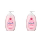 Johnson's Baby Lotion - Gentle and Mild for Delicate Skin and Everyday Use – 24h Moisturisation, 500 ml (Pack of 2)