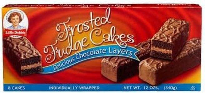 Little Debbie Frosted Fudge Cakes 12 Oz (8 Boxes)