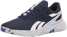 Reebok Men's Nanoflex Cross Trainer, Vector Navy/Pure Grey/Cold Grey, 8