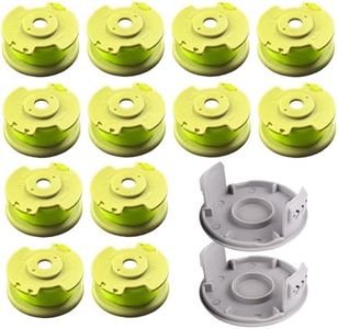 12Pcs Whipper Snipper Line Spinner for Ryobi One Plus+ AC80RL3 Replacement Spools (0.08" Twisted Line) Compatible with Ryobi 18V, 24V, 40V Cordless Trimmers (OLT1832, RLT1825, RY40201)