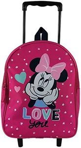 Bagtrotter Sac à Dos à roulettes Maternelle 31 cm Disney Minnie Rose