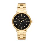 Michael Kors Blake Three-Hand Date Gold-Tone Stainless Steel Men's Watch (Model: MK9136)