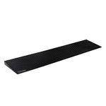 LIEKUMM Wheelchair Threshold Ramp, 2.5cm Rise Threshold Ramps for Wheelchairs, Rubber Threshold Ramp for Bicycles, Scooter, Rubber Ramps for Driveways, Steps, Stairs, Garage Entrance