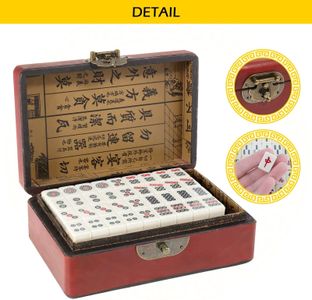 Dyna-Living Mini Mahjong Set – Portable Travel Game