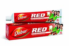 Dabur Red Toothpaste - 50g | World's No.1 Ayurvedic Paste | Fluoride Free| Helps in Bad Breath Treatment, Cavity Protection, Plaque Removal | For Whole Mouth Health| Power of 13 Potent Ayurvedic Herbs