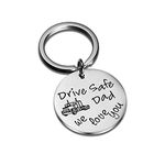 CJ&M Truck Driver Keychain - Trucker Wife - Trucker Keychain - Truck Driver Gift - Truck Dad Keychain - Trucker Gift -Father's Day Gift - Mechanic Keychain - Dad Gift - Papa Gift