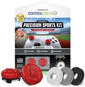 KontrolFreek Precision Sports Baseball Kit – Littlemann17 Edition – for Xbox one (XB1) and Xbox Series X (XBX) Controller – Red/Black