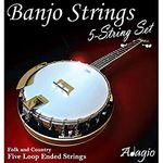 Adagio Musical Instruments Pro 5-String Banjo Strings Pack BAN5