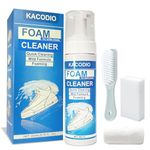 KACODIO Shoe Cleaner kit, 6.76 Oz White Sneaker Cleaner Kit with Brush Towel and A Clean Sponge, Shoe Cleaner for White Sneakers Tennis Canvas Leather Boots PU shoes