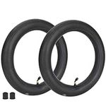 2 pack of 12.5x2.25 (12 1/2"x2 1/4") Inner Tubes w/Bent Valve Stem tr87 Replacement for Razor Pocket Mod, Bella, Betty, Bistro, Daisy, Hannah, GT - Gas & Electric Scooters, Kids Bike & Balance Bike