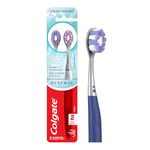 Colgate Ultra Soft Renewal Full Size Toothbrush (2 Pack) with High Density Floss-Tip Bristles, Colgate Oral Care for Gentle and Effective Cleaning, Ideal for Sensitive Teeth and Gums