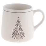 Karma Gifts, Winter White Mug, Christmas Tree