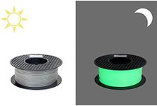 CC3D Glow in The Dark Green PETG Filament 1.75mm 1KG 3D Printer Filament FDM 3D Printing Material Filament Glow in The Dark Filament Grow Green PETG