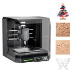 Genmitsu Cubiko CNC Router Machine, One-Touch Tool Calibration, Smart Height Map Measurement for PCB Milling, Capable for Soft Metal, Wood, Acrylic, MDF, Wifi & APP Supported, Work Area 5.9"x4.3"x1.6"