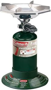 Coleman BottleTop Propane Stove with Adjustable Burner, Portable Camping/Backpacking Cooker with 7650 BTUs of Power