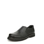 Dr. Scholl's Shoes Men's Winder II Slip Resistant Work Loafer, Black, 10.5 Wide