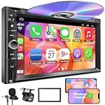 Double Din Car Stereo with CD/DVD P