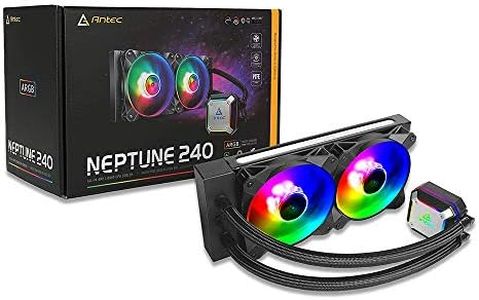 Antec Ultra-Thin CPU Block, Advanced Water Pump Design, PWM Fan, CPU Liquid Cooler