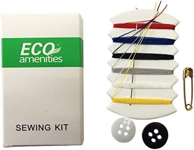 ECO amenities Embroidery Compact Sewing Kit, Individually Wrapped Paper Box, 100 Boxes per Case