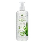 Aloe Vera Gel by Derora | Contains 100% Pure, Organic & Natural Bio Active Aloe Ingredients | for Healing, Soothing & Hydrating the Skin, Face & Body | Cruelty Free & Vegan (500ml (Pack of 1))