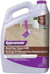 Rejuvenate High-Performance Professional Hardwood Floor Cleaner Streak-Free Formula Eliminates The Toughest Dirt and Grime with Little Effort 128oz