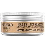 Bed Head For Men by TIGI - Matte Separation Workable Wax - Professional Firm Hold Hair Wax - Hair Styling Product Formulated With Beeswax - For Short to Medium Hair - 85g